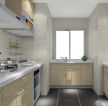 家装现代简约风格90平米厨房装修效果图片