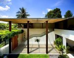 东南亚风格独栋小别墅吊顶设计装修效果图片