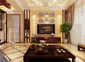 80平米小戶型室內(nèi)裝修設(shè)計 電視背景墻設(shè)計