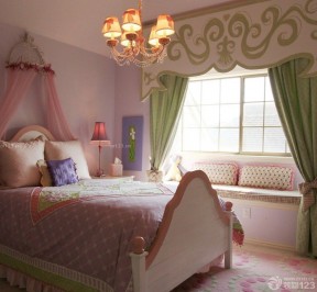 90后女生卧室装修设计 卧室飘窗设计