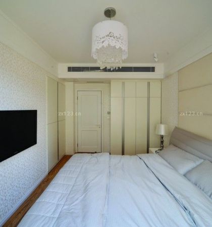 145平房屋現(xiàn)代簡約臥室裝修效果圖片
