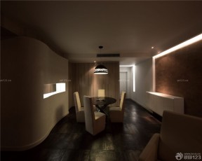 簡歐餐廳裝修效果圖 餐桌椅子裝修效果圖片