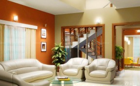 小复式房子装修效果图 欧式沙发装修效果图片