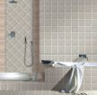 小户型浴缸卫生间瓷砖效果图