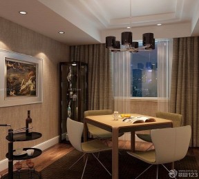 90平米2室2廳裝修效果圖 餐廳裝修