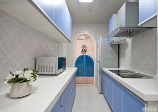 别墅地中海风格厨房装修效果图