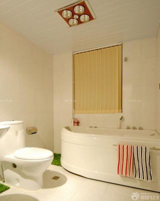 小户型浴缸led天花灯效果图片