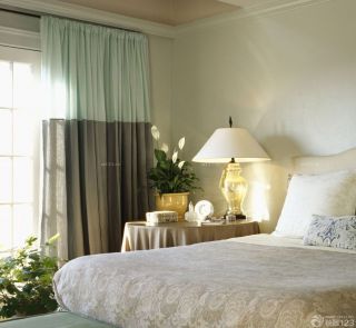 美式家装90平米两室两厅卧室装修效果图