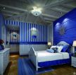 90平米3居室房屋地中海风格卧室装修效果图