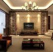 简约中式风格家庭客厅装修效果图片