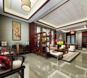 客廳隔斷裝修效果圖大全2020圖片 中式風(fēng)格家裝