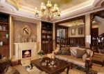 歐式客廳家具擺放裝修圖