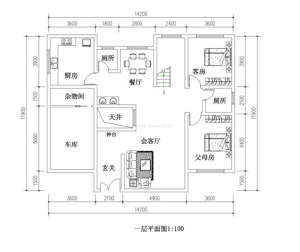 農(nóng)村別墅設(shè)計(jì)圖紙及效果圖大全