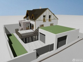 乡村别墅设计图纸 屋顶花园设计图