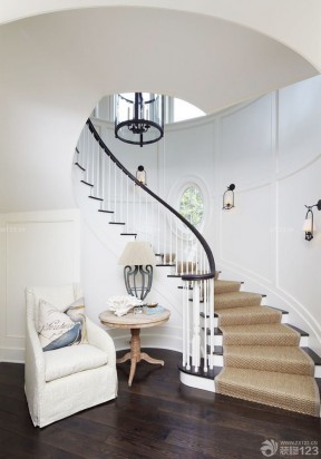 两层别墅设计图 室内楼梯设计