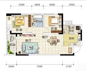 90平方私人別墅戶型圖大全