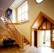 别墅室内木楼梯装修设计图片