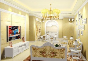 客廳效果圖大全2020圖片 吊燈圖片