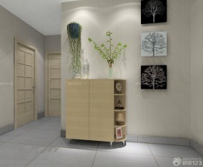 現(xiàn)代風(fēng)格客廳鞋柜裝修效果圖2023款