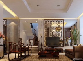客廳裝修圖片效果圖 中式風(fēng)格裝修效果圖片