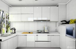 小户型厨房橱柜效果图 房屋厨房装修