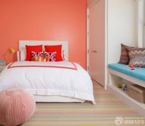 90后女生卧室设计 地毯装修效果图片