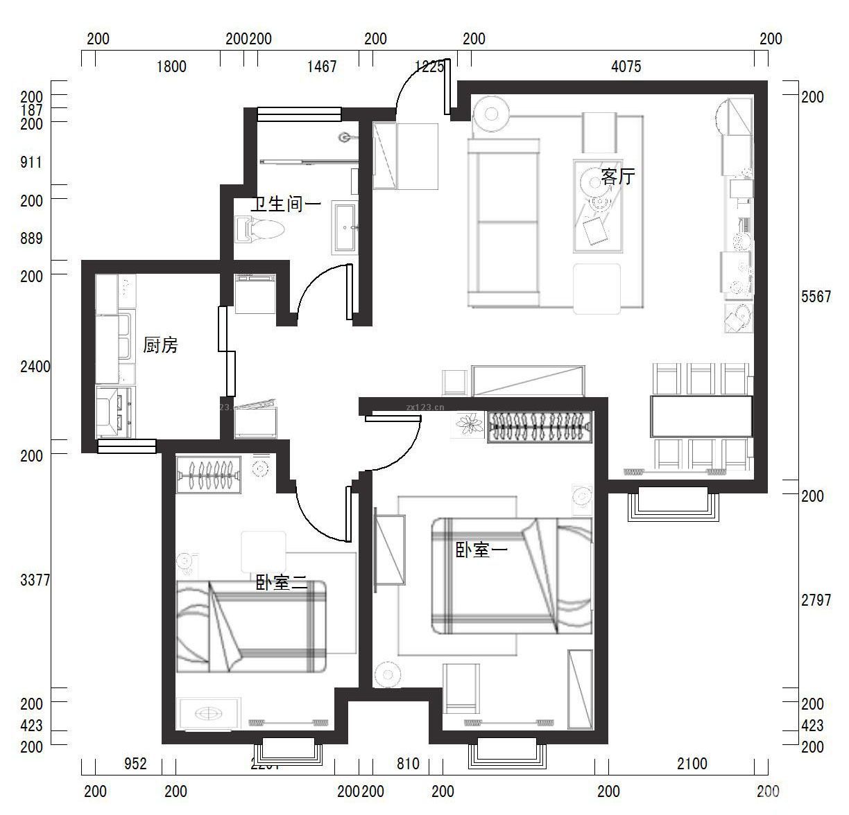 DESIGN-REN 2016年底 小复式 现代 家装方案 效果图_DesignRen-站酷ZCOOL