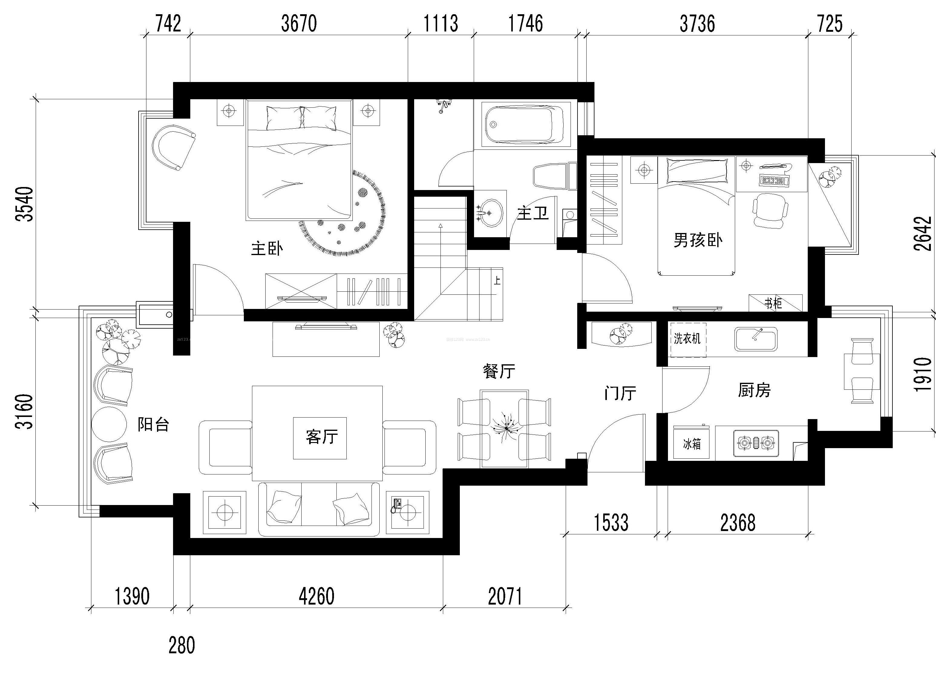 私人農(nóng)村別墅平面設計圖片大全2023 