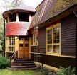 美式古典木屋别墅装修效果图片欣赏