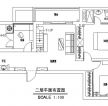 復(fù)式別墅兩居室裝修設(shè)計(jì)圖紙