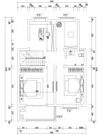 2023復(fù)式別墅兩居室裝修設(shè)計(jì)圖紙