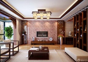 簡(jiǎn)中式客廳裝修效果圖 家裝設(shè)計(jì)效果圖大全