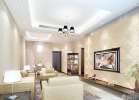 客廳裝修設(shè)計(jì)效果圖庫(kù) 電視背景墻圖片大全