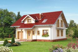 中式风格120平方农村小别墅外观设计图_装修