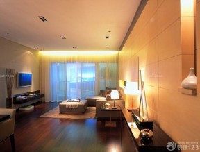 客廳裝修效果圖簡(jiǎn)歐 120平米三室裝修圖片