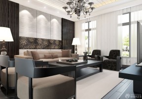 現(xiàn)代客廳裝修效果圖大全2020圖片 靠背椅裝修效果圖片