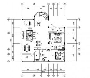 两层自建别墅设计平面图欣赏