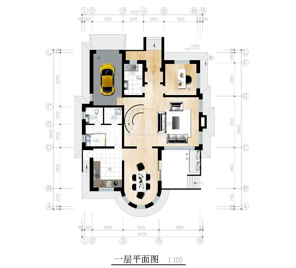 小別墅設(shè)計(jì)圖紙效果圖大全