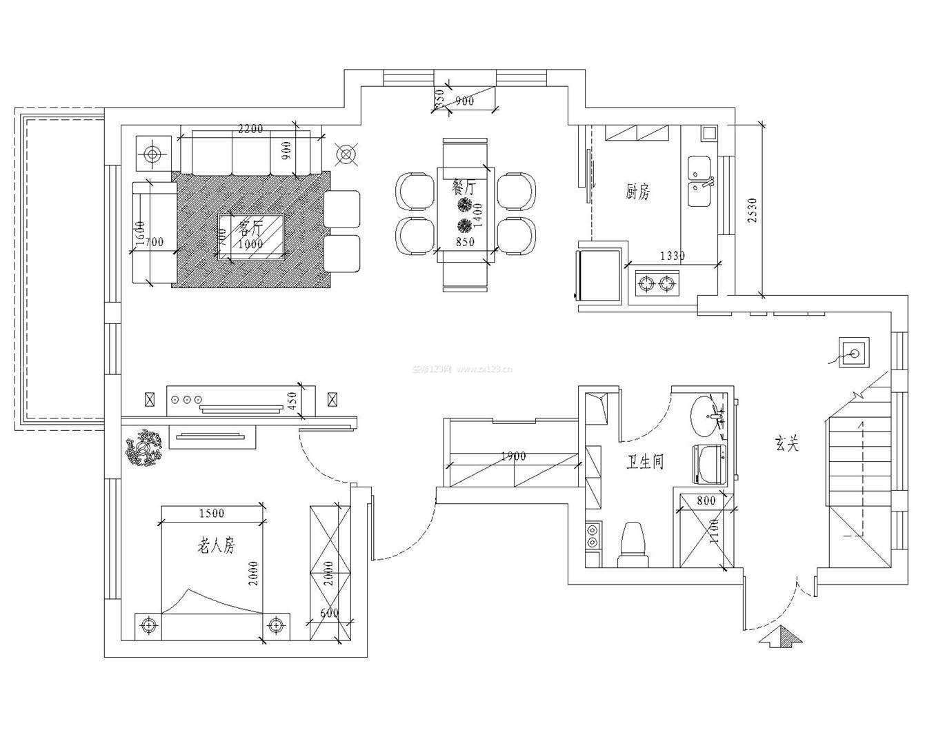 農村經濟型別墅圖紙大全