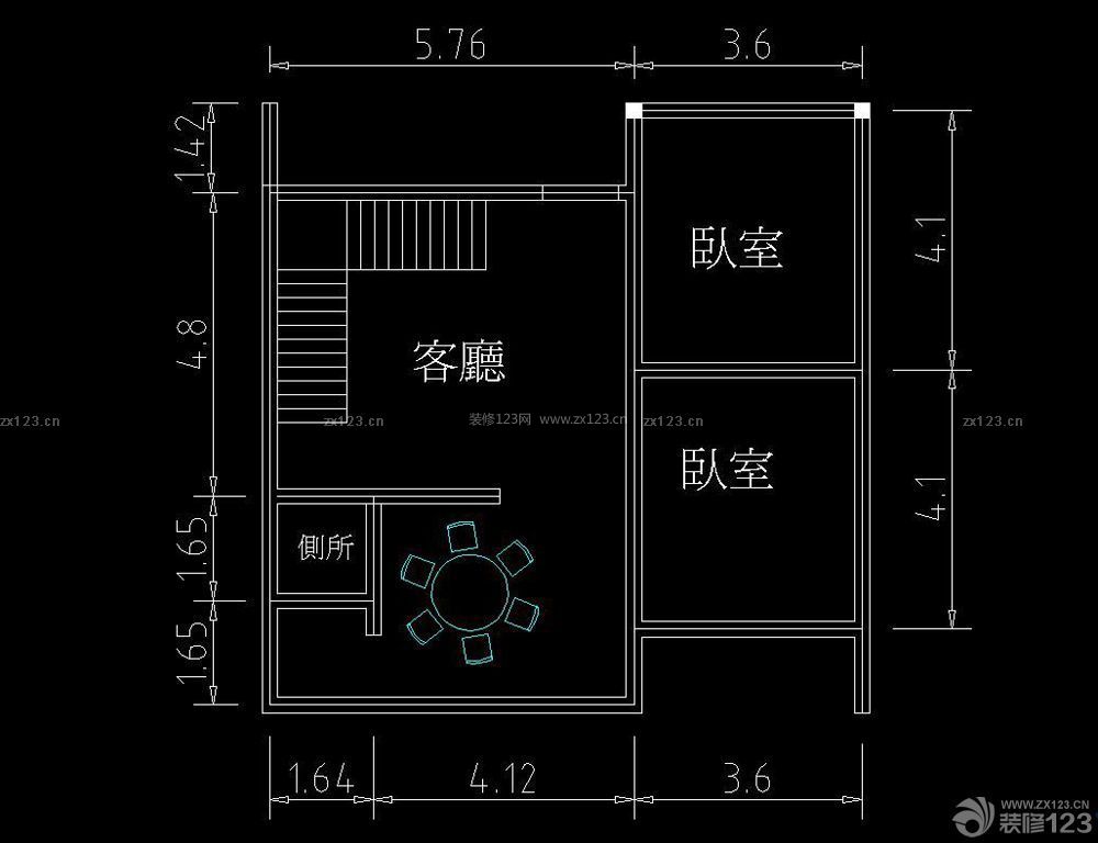 鄉(xiāng)村小別墅室內(nèi)設(shè)計(jì)圖紙大全