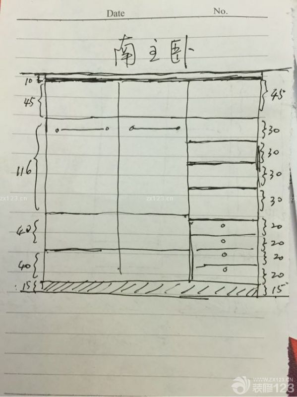 設(shè)計(jì)師畫的衣柜，不是很符合生活習(xí)慣。爸爸很用心計(jì)算了棉被衣物等的平均值，結(jié)合生活經(jīng)驗(yàn)，畫了幾個(gè)衣柜的圖，請(qǐng)?jiān)O(shè)計(jì)師整改。PS：電視墻感覺(jué)有點(diǎn)復(fù)雜了？怕顯小，是不是只隔一個(gè)玄關(guān)出來(lái)就好，電視那邊就不做造型了呢？看我自己畫的示意圖。