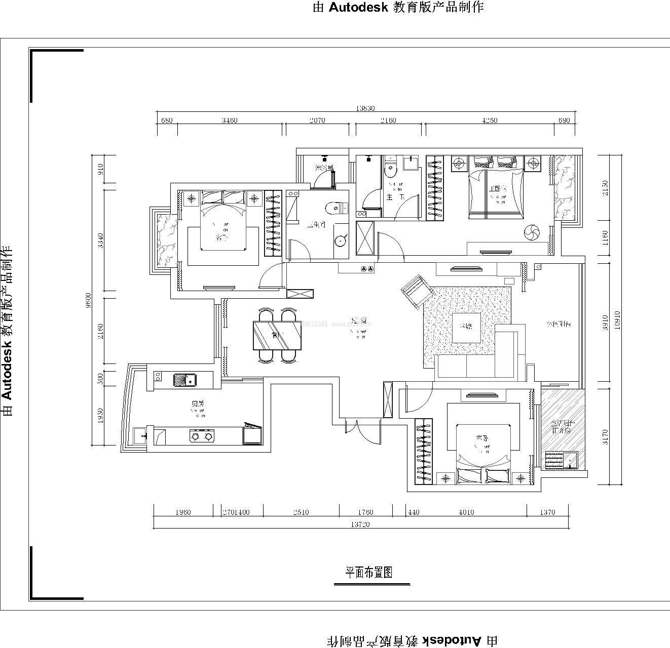 140平米新農(nóng)村別墅戶(hù)型圖片大全