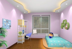 儿童房子单人床装修设计图片大全
