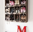 美式小户型室内鞋柜装修效果图大全2014图片