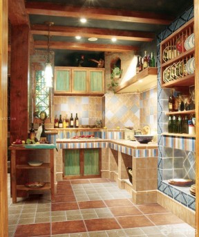 个性房子厨房装修设计图片大全90方三房
