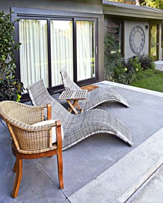 欧式别墅庭院按摩椅装修设计效果图片