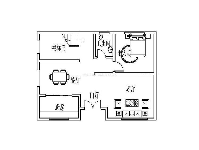 100平方小別墅設計圖紙大全