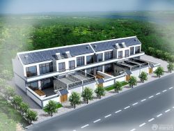 农村双拼别墅简约现代装修风格效果图_装修1