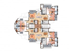 连体别墅结构设计平面图