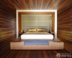 木质别墅 卧室装修设计